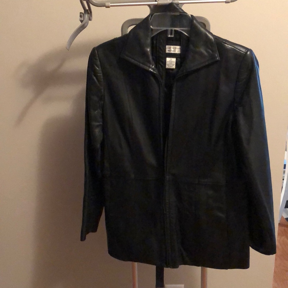 Leather jacket